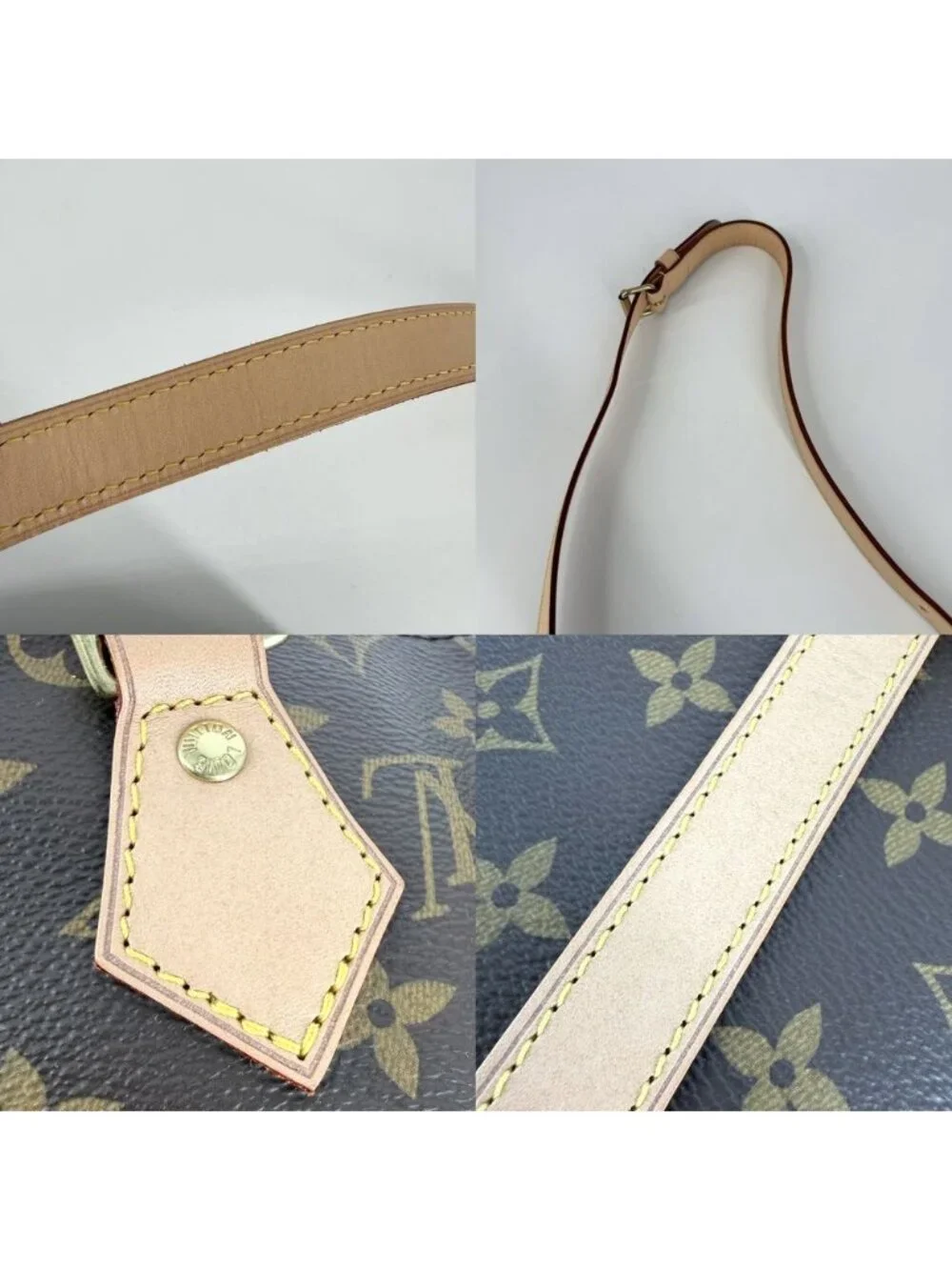 Louis Vuitton 2-Way Speedy Bandouliere 25 Shoulder Bag Monogram Canvas Brown